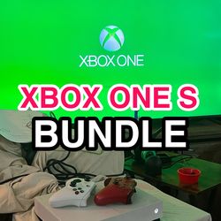 Custom XBOX ONE S Console 500GB Bundle • Brand New HDMI • Controllers + Games + More!