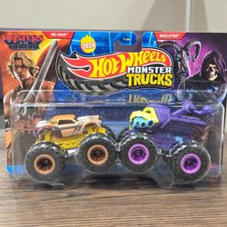Hot Wheels 2026 Monster Trucks 2 Pack He-Man vs Skeletor