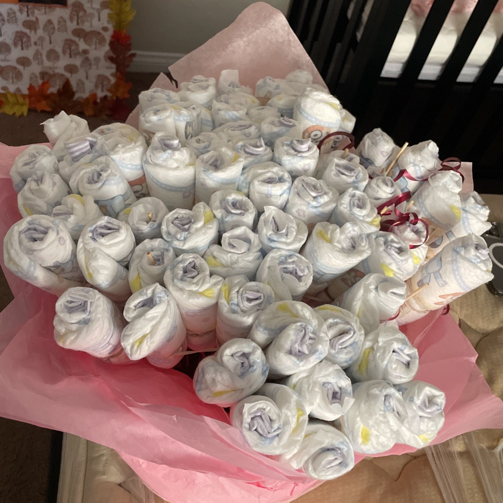 Newborn Diaper Bouquet