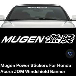 Mugen Toyota Honda Jdm Lexus Nissan Voltswagon  Race Decal