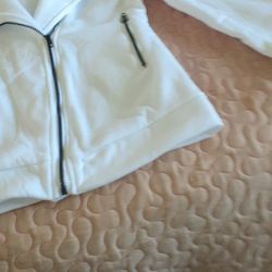 Hooded Moto Style Jacket Brand New