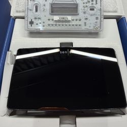 Emerson Sensi Touch Wi-Fi Smart Thermostat with Touchscreen Color Display, Works with Alexa, Energy Star Certified, C-wire Required, ST75 Black 5.625"