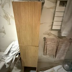 Cabinet With Shelving . Wood . New