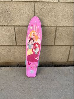 Pink disney princess Skateboard