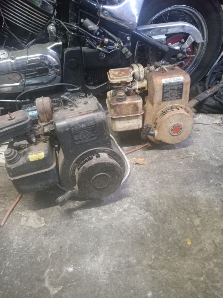 2 Old 5hp Briggs Kart Motors