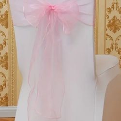 Pink Chair Sashes For Sale 
