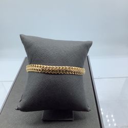 14kt Yellow Gold Serpentine Link Bracelet 