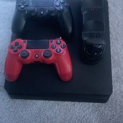 ps4 with 2 controllers 