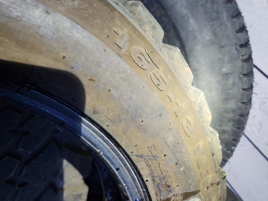 165/13 Single Forklift Tire