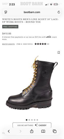Whites fire boots nfpa1977