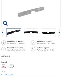 TOYOTA OEM PARTS