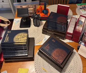 Coin collection lot  dansco Whitman proof