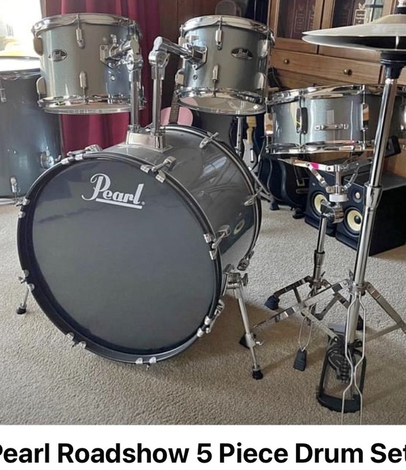 Pearl roadhouse 5 Piece Drum Set