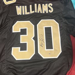 Signed Jamaal Williams Jersey