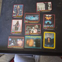 Collectable 1978 Close Encounters Of The Third Kind Trading Cards