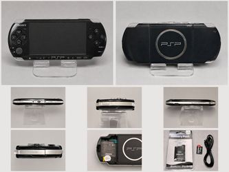 🔥 Refurbished Sony PSP-3001 Piano Black • Loaded 64GB Storage • New Battery • 7-Day Warranty