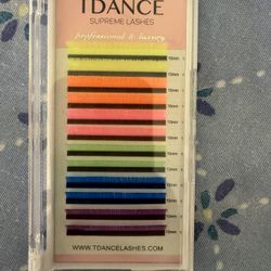 Tdance colored lash tray
