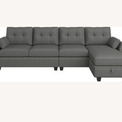 Sectional fabric Couch 