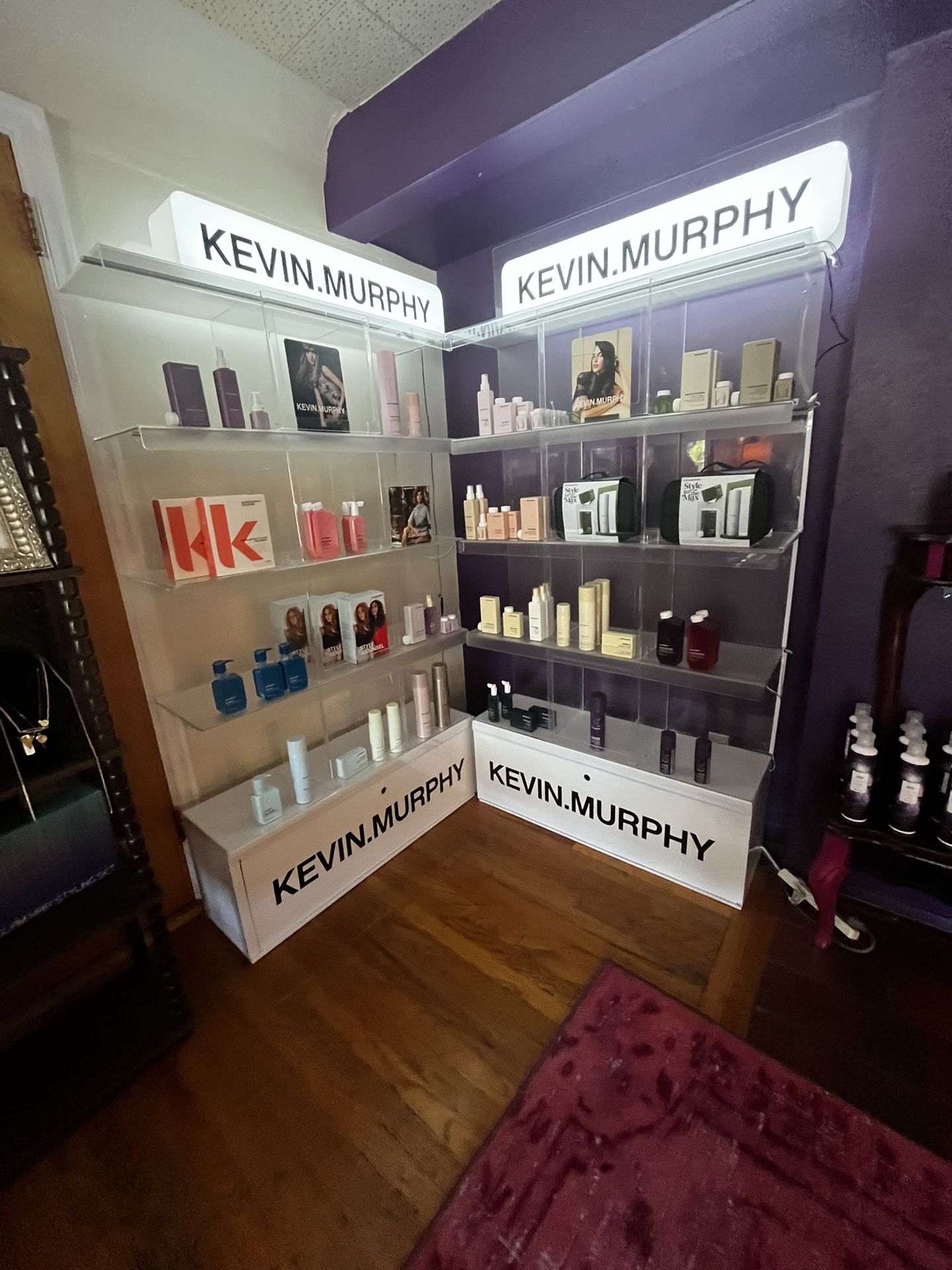 KEVIN.MURPHY Retail Display Shelves – PRODUCT NOT INCLUDED
