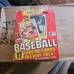 1981 Fleer Baseball Wax box untouched unsearched