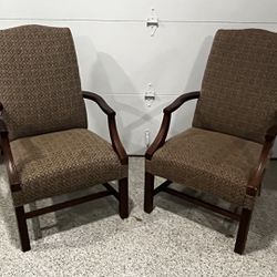Two Fairfield Cushion Chairs Accent, Dining, Office 