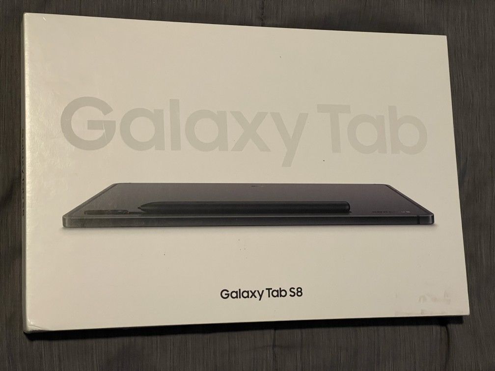 Samsung - Galaxy Tab S8 - 11" 256GB - Wi-Fi - with S-Pen - Graphite SEALED
