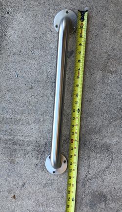 Stainless steel grab bars $10