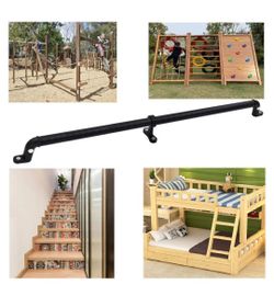 2 Playground Safety Handles Glow-in-The-Dark Non-Slip Handle 38 Inch 