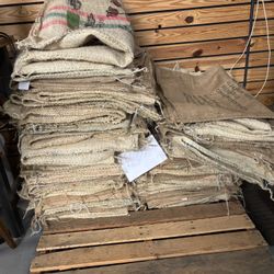 Free Burlap Bags From Green Coffee