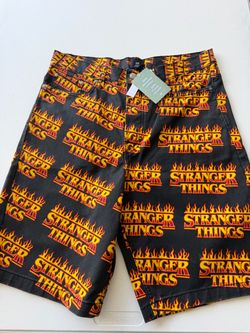 H&M x Stranger Things Graphic Shorts