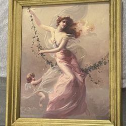 Art Nouveau Cupid Art 