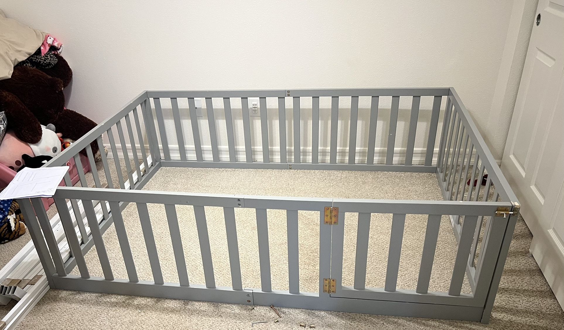 Full Size Floor Bed Frame