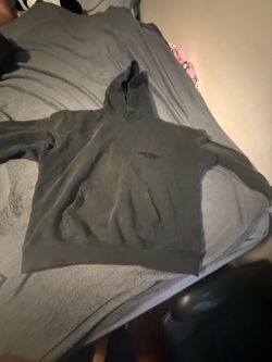 Essentials hoodie black small