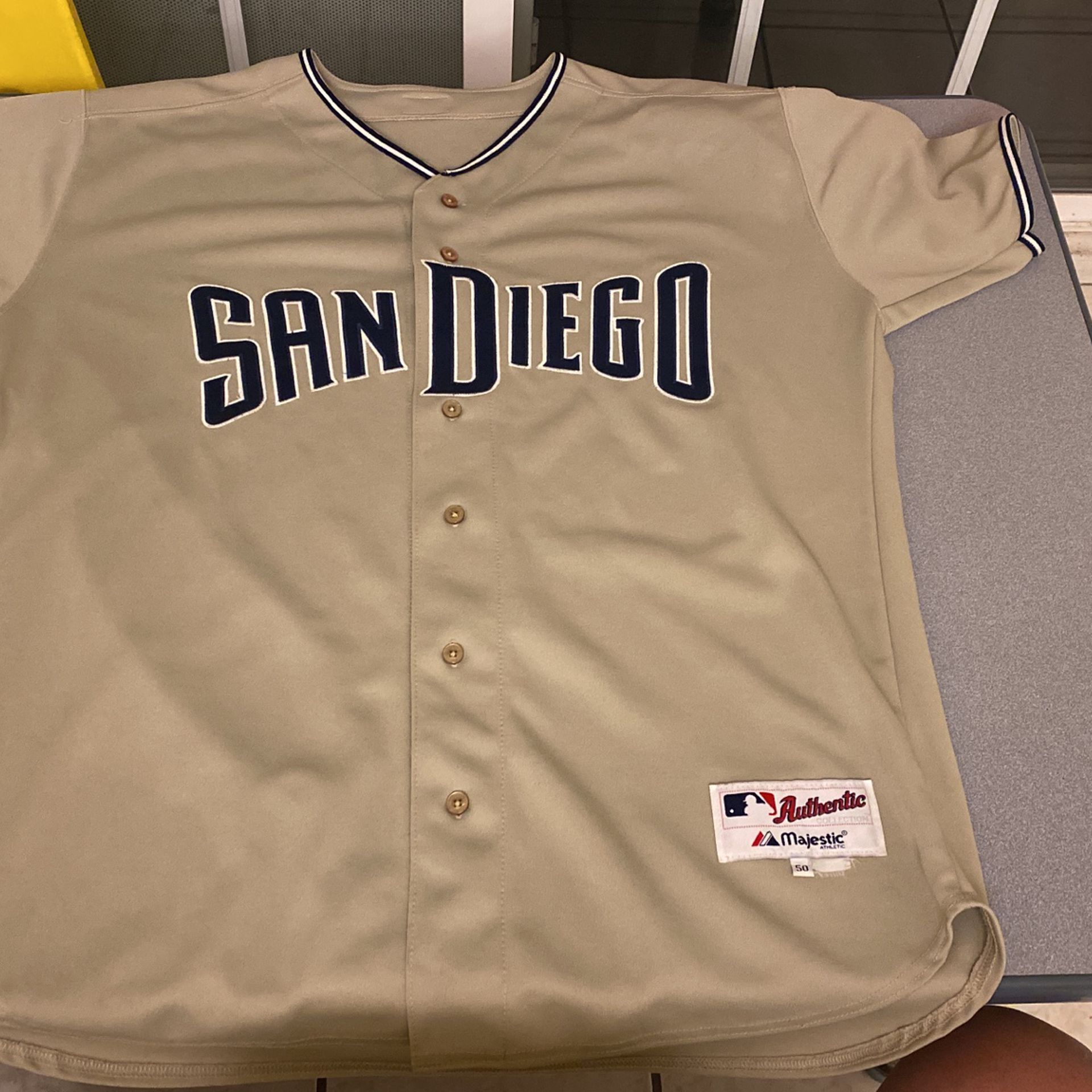 padres game used jersey