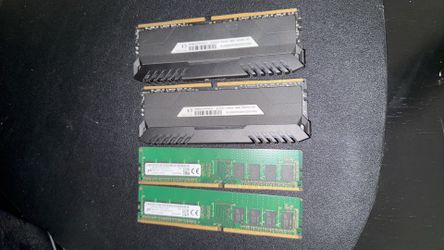 4 sticks of ddr4 ram read description
