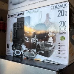 Cookware Set 20-Piece Non Stick