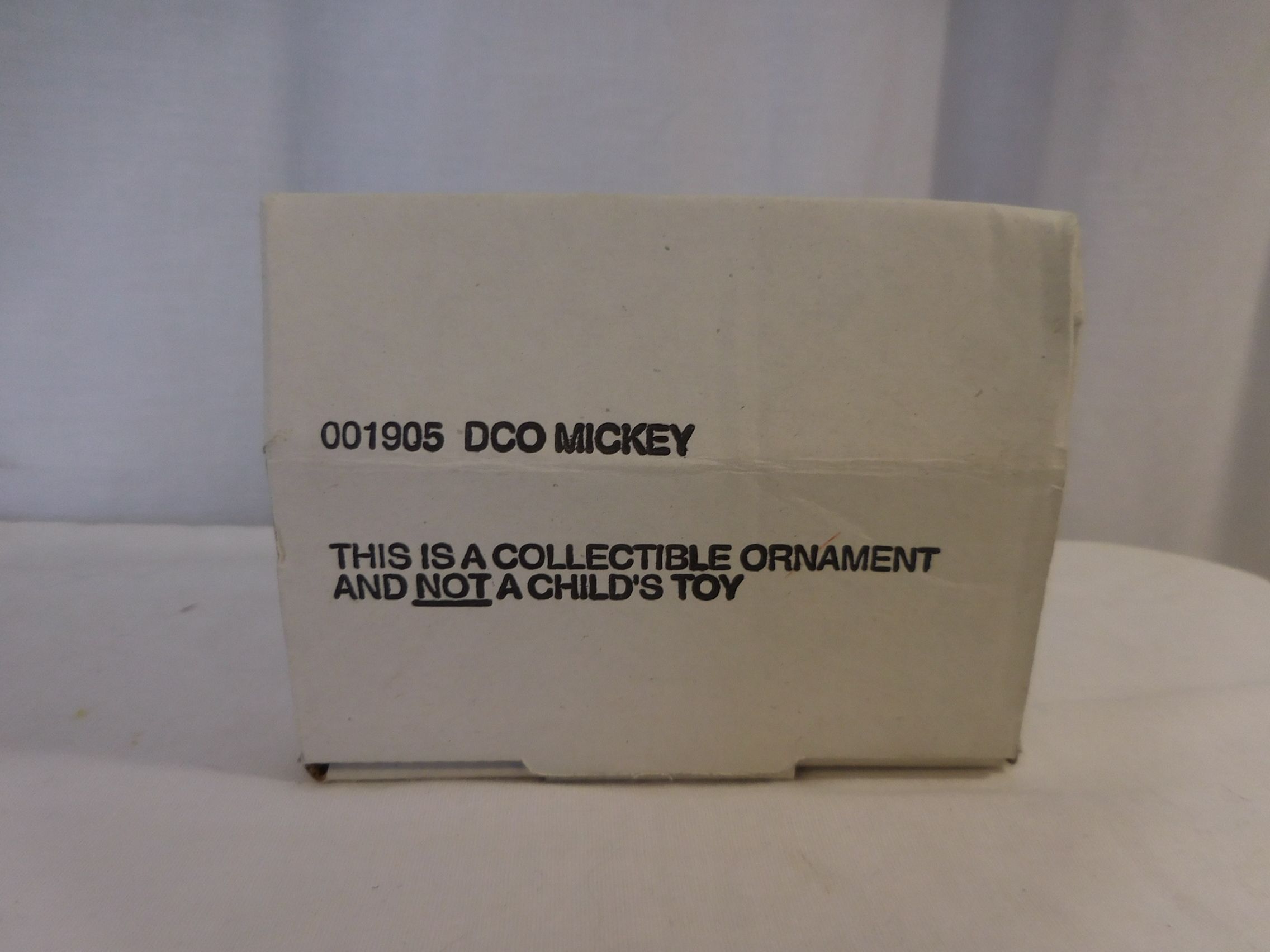 Disney Christmas Magic Mickey Mouse With Lights Ornament Grolier