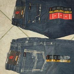 2 BRAND NEW WHITH TAGS ARIAT FR M4 LOW RISE BOOT CUT MEN'S WORK JEANS SIZE 34X34