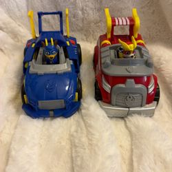 Paw Patrol Mighty Pups Super Paws Transforming Vehicles 