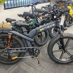 ENGWE X26 1000W/48V 26" Fat  Tire Electric Bike 