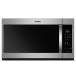 Whirlpool 1.9-cu ft 1000-Watt 29.88-in Over-the-Range Microwave with Sensor Cooking (Fingerprint Resistant Stainless Steel)