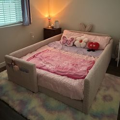 Full Size Mattress And Kids Bed Frame 