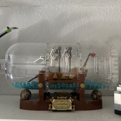 Ship In A Bottle Lego Set 