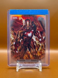 2026 Topps Chrome Marvel Iron Man #FF-22 Fanfare Insert