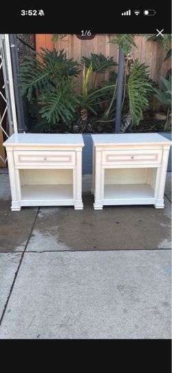 Antique, solid wood, well-made, nightstands