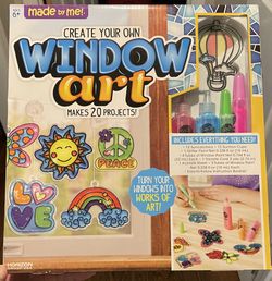Create Your Own Window Art Sun Catcher Crafts