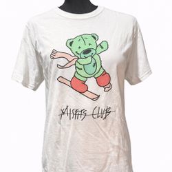 Misfits Club Graphic T-Shirt Teddy Bear Skater Size S