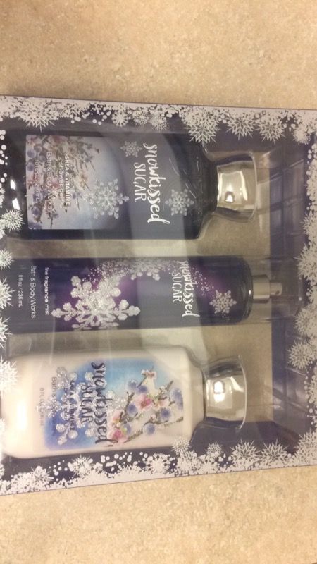 Bath and body works gift set