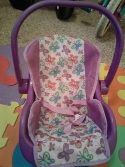 Baby car seat for play