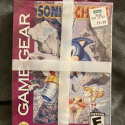 Sonic Chaos for Sega Game Gear NEW/ SEALED